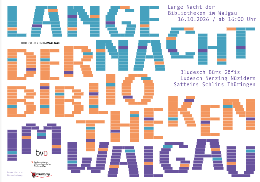 Lange Nacht der Bibliotheken im Walgau