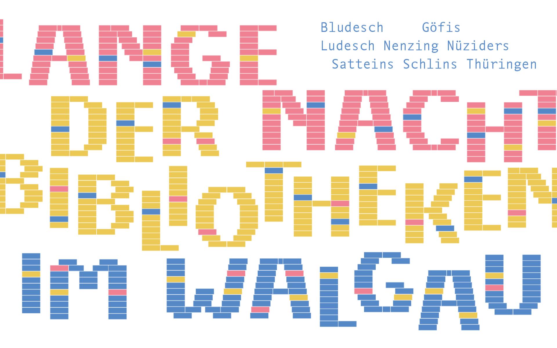 Lange Nacht der Bibliotheken im Walgau